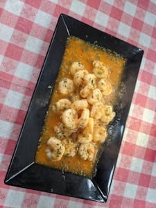 Garlic Shrimp.